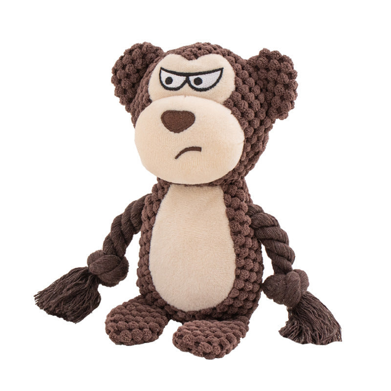 Yoinkin Plush Tug Dog Toy - Fun, Durable, Squeaky!