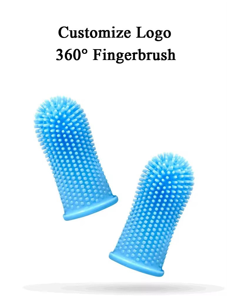 Pet Finger Toothbrush – Gentle Silicone Teeth Cleaner