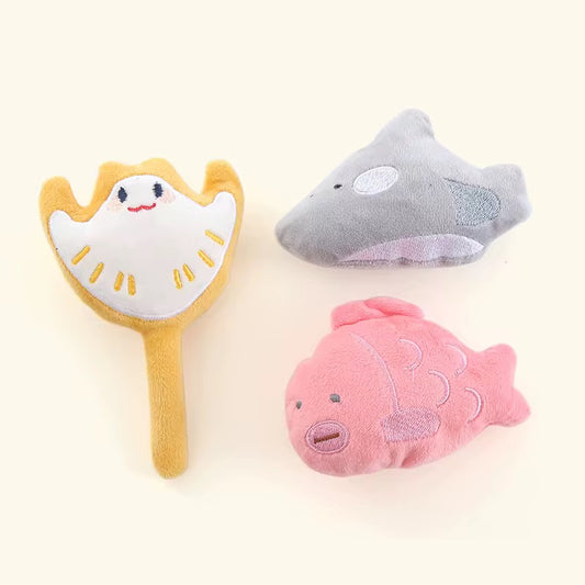 Yoinkin Plush Ocean Cat Toys