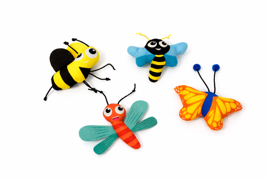 Yoinkin Cat Flying Bugs plush toys