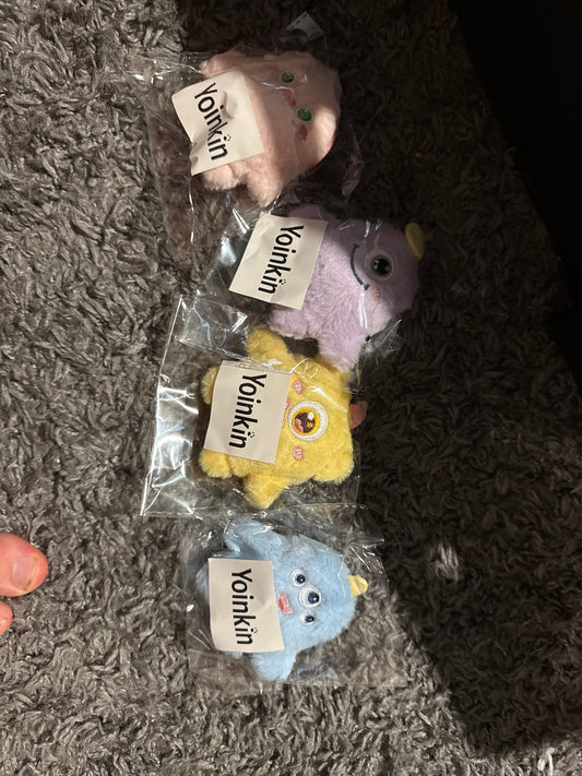 Yoinkin Plush Monster Cat Toy – Full Set of 4