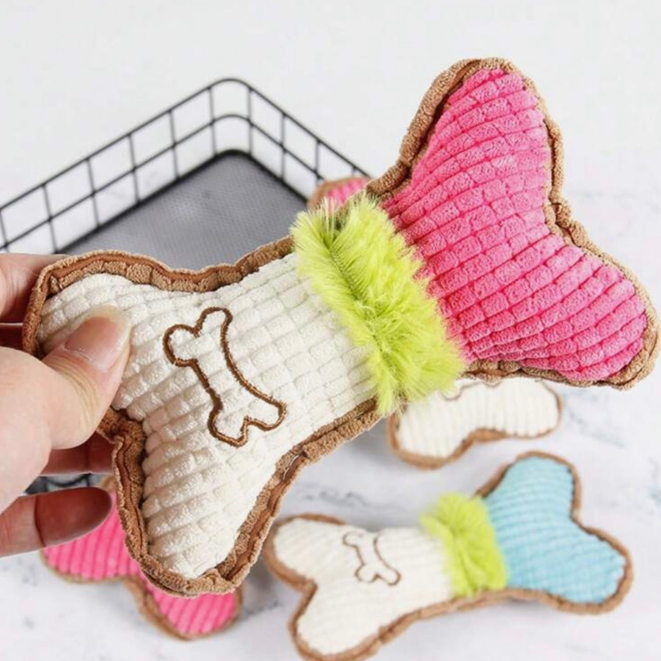 Yoinkin Plush Bone Toy