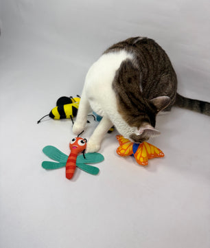 Yoinkin Cat Flying Bugs plush toys
