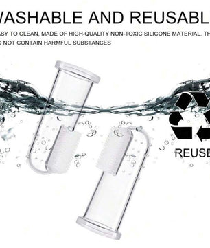 Yoinkin Clear Silicone Finger Toothbrush