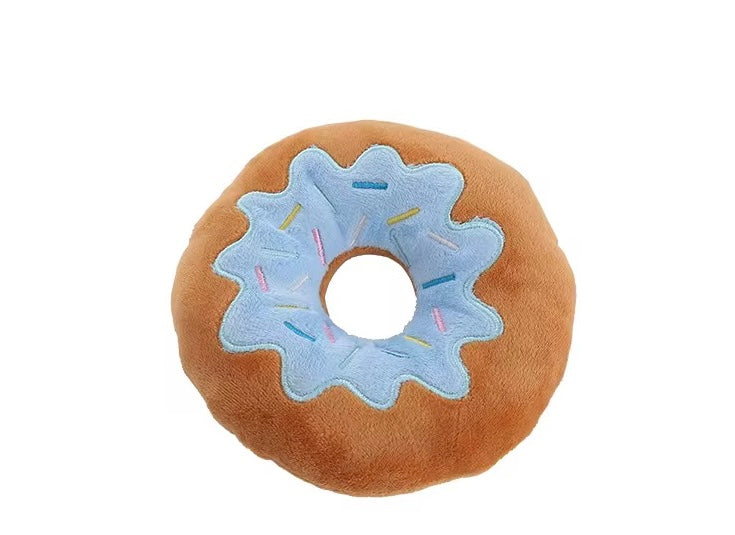 Yoinkin Plush Donut Dog Toy