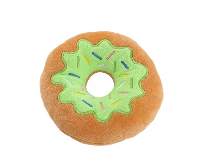 Yoinkin Plush Donut Dog Toy