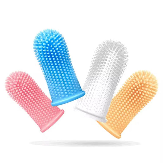 Pet Finger Toothbrush – Gentle Silicone Teeth Cleaner