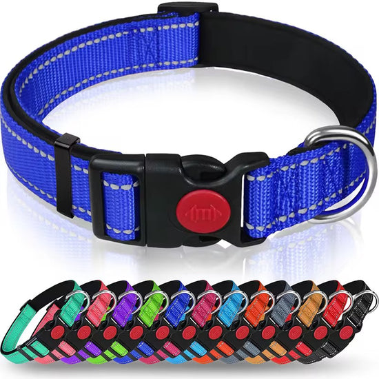 Yoinkin Reflective Adjustable Pet Collar – Soft Nylon Safety Collar