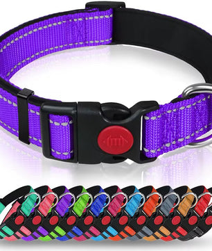 Yoinkin™ Reflective Adjustable Pet Collar – Soft Nylon Safety Collar