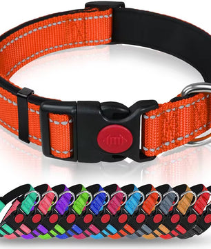 Yoinkin™ Reflective Adjustable Pet Collar – Soft Nylon Safety Collar