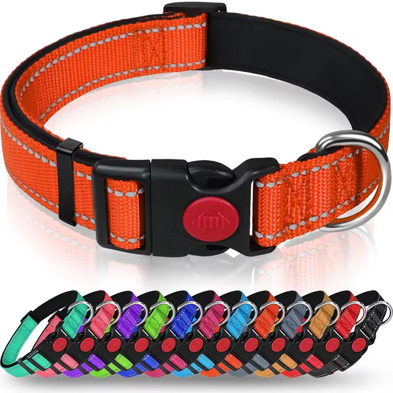 Yoinkin™ Reflective Adjustable Pet Collar – Soft Nylon Safety Collar