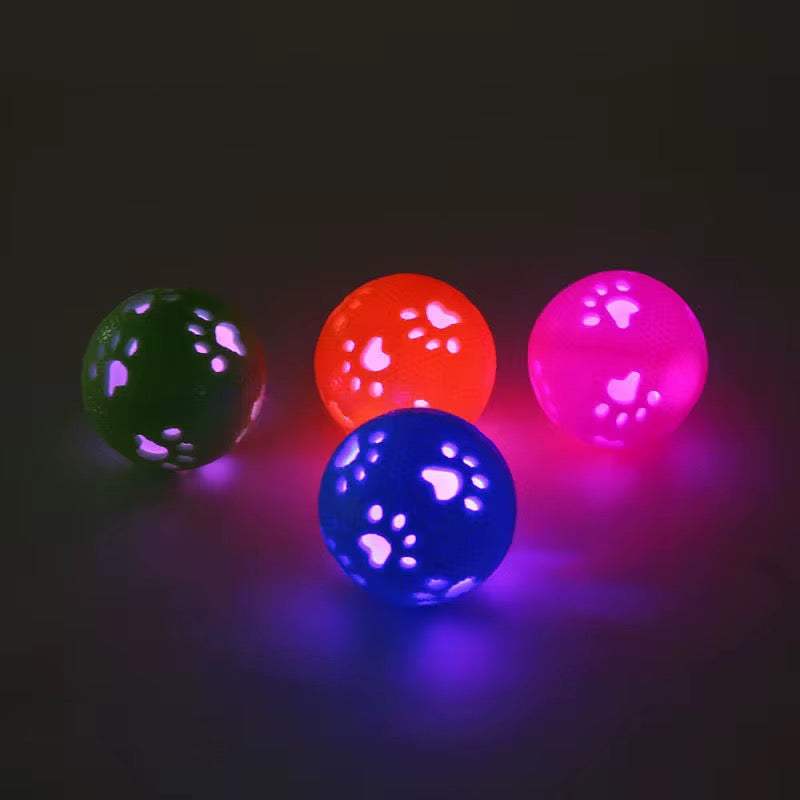Yoinkin Light-Up Pet Toy Balls