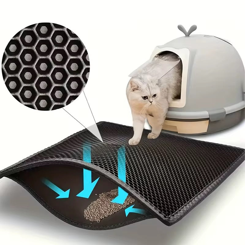 Yoinkin Dual-Layer Cat Litter Mat