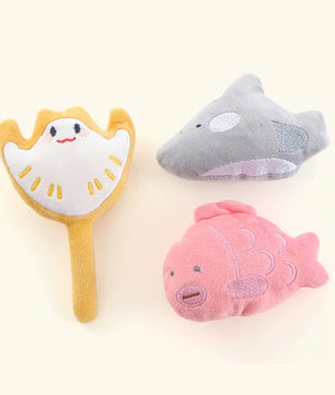 Yoinkin Plush Ocean Cat Toys