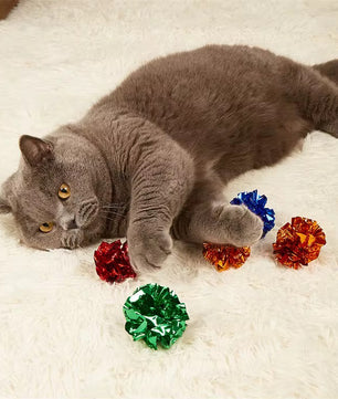 Yoinkin Cat Crinkle Balls – 3 Pack