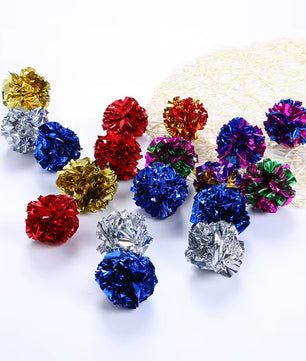 Yoinkin Cat Crinkle Balls – 3 Pack