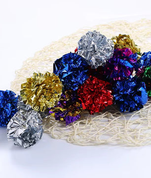 Yoinkin Cat Crinkle Balls – 3 Pack