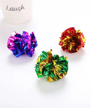 Yoinkin Cat Crinkle Balls – 3 Pack