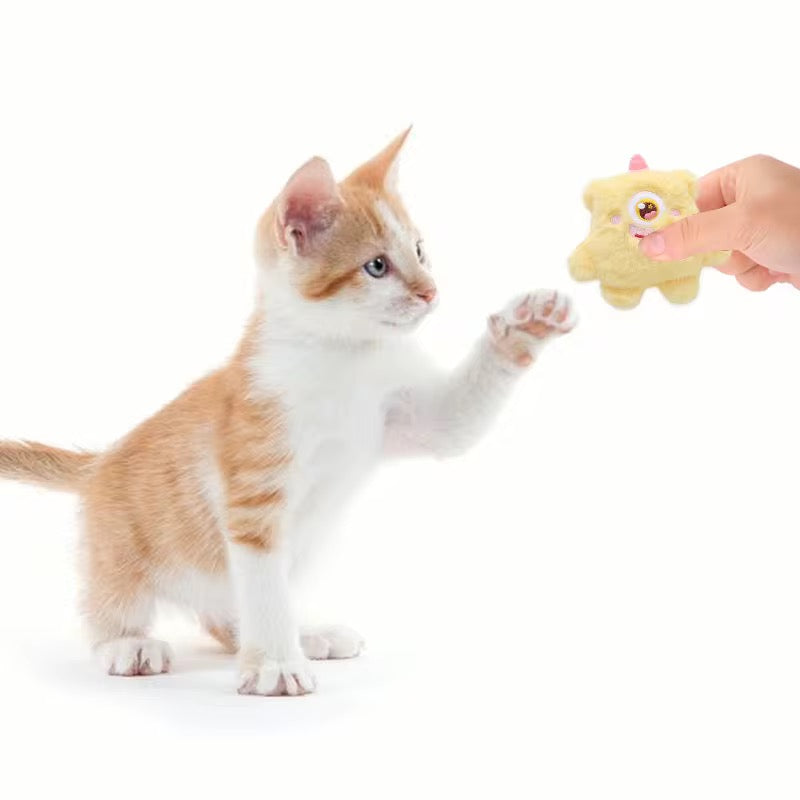 Yoinkin Plush Monster Cat Toy + Value Pack