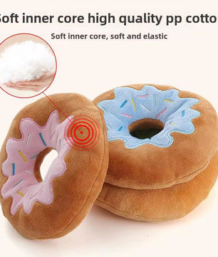 Yoinkin Plush Donut Dog Toy