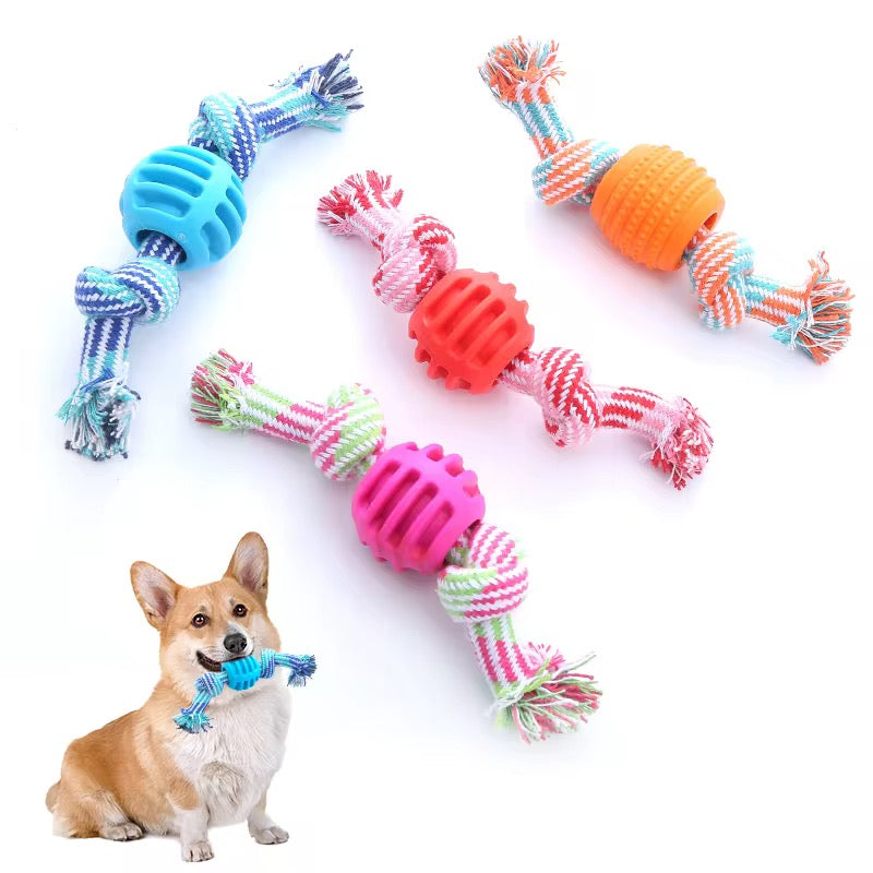 Yoinkin Rope Ball Chew Toy