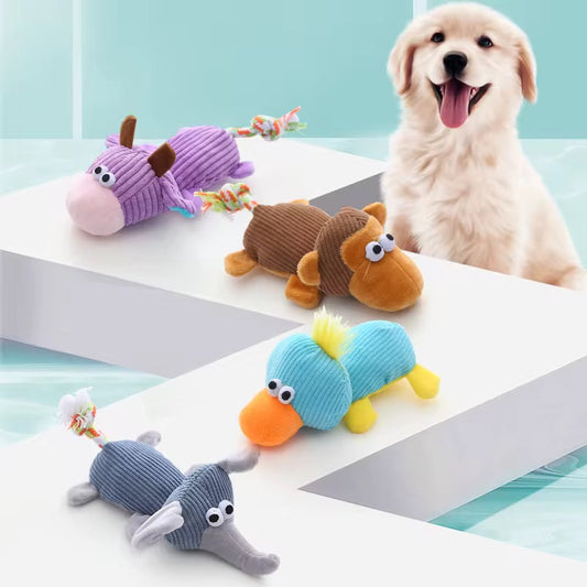 Yoinkin Plush Animal Squeaky Toy Collection