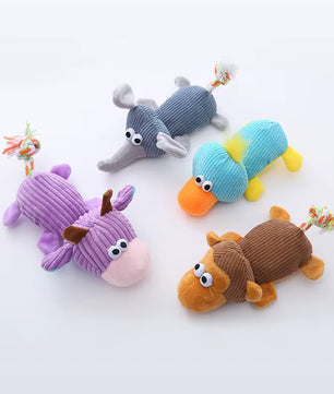Yoinkin Plush Animal Squeaky Toy Collection