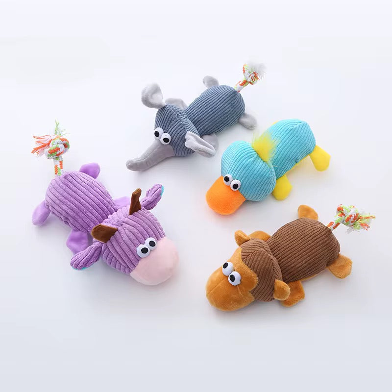 Yoinkin Plush Animal Squeaky Toy Collection
