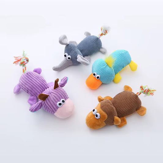 Yoinkin Plush Animal Squeaky Toy Collection