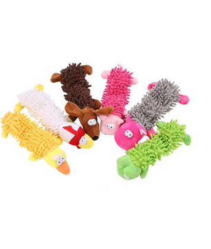 Yoinkin Squeaky No Fluff Animal Toy