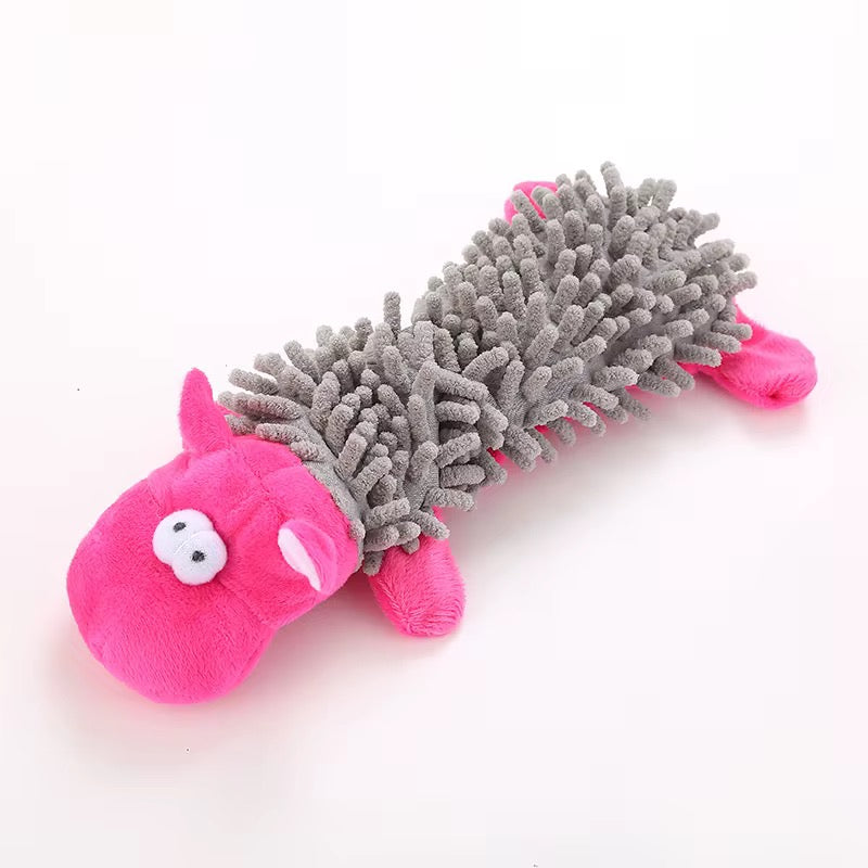 Yoinkin Squeaky No Fluff Animal Toy
