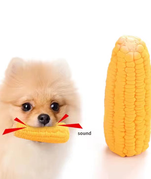 Yoinkin Squeaky Corn Plush Toy
