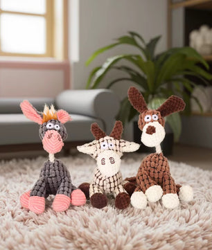Yoinkin Corduroy Plush Animal Toy