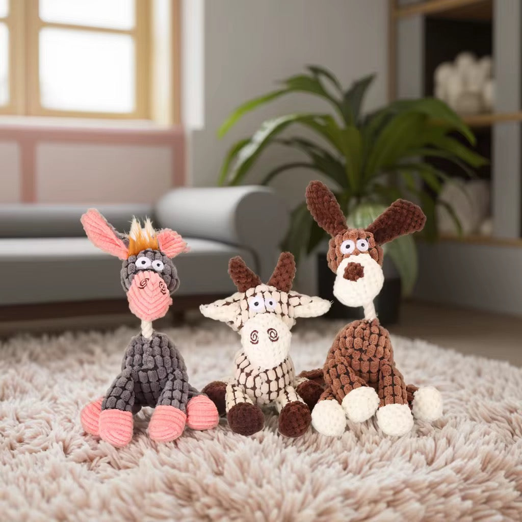 Yoinkin Corduroy Plush Animal Toy