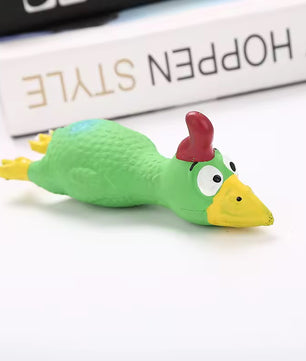 Yoinkin Squeaky Colorful Chicken