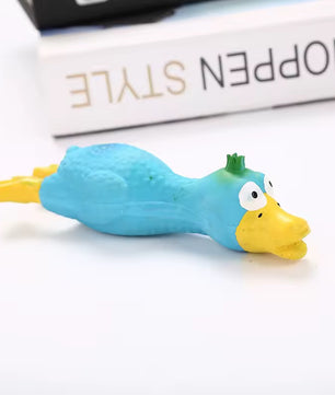 Yoinkin Squeaky Colorful Chicken