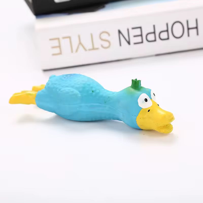 Yoinkin Squeaky Colorful Chicken