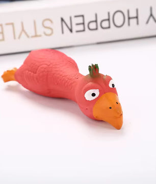 Yoinkin Squeaky Colorful Chicken