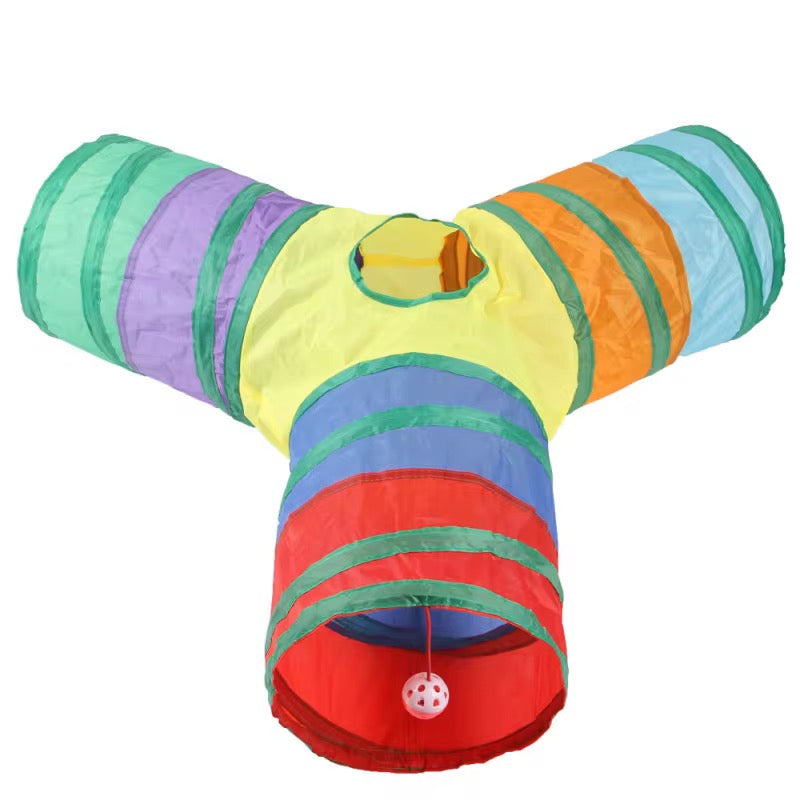 Yoinkin 3-Way Rainbow Play Tunnel