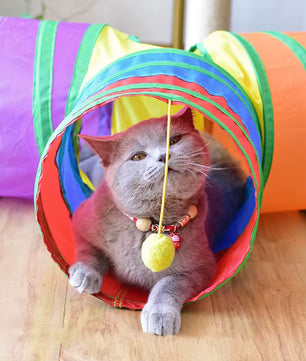 Yoinkin™ 3-Way Rainbow Play Tunnel