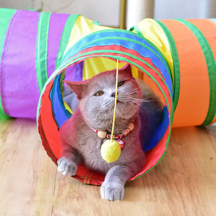 Yoinkin 3-Way Rainbow Play Tunnel