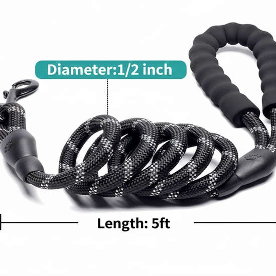 Yoinkin Comfort Grip Rope Dog Leash