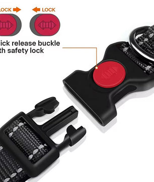 Yoinkin™ Reflective Adjustable Pet Collar – Soft Nylon Safety Collar